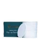 Dermora - Pop-Up Sponge – Compressed Facial Cleansing Sponge (Expands with Water)