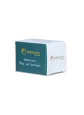 Dermora - Pop-Up Sponge – Compressed Facial Cleansing Sponge (Expands with Water)
