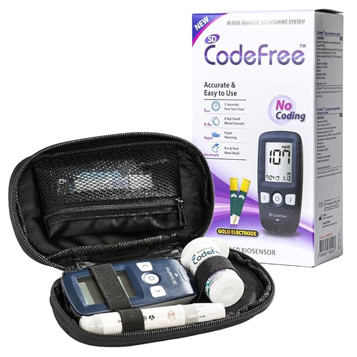 Code Free Blood Glucose Monitoring system