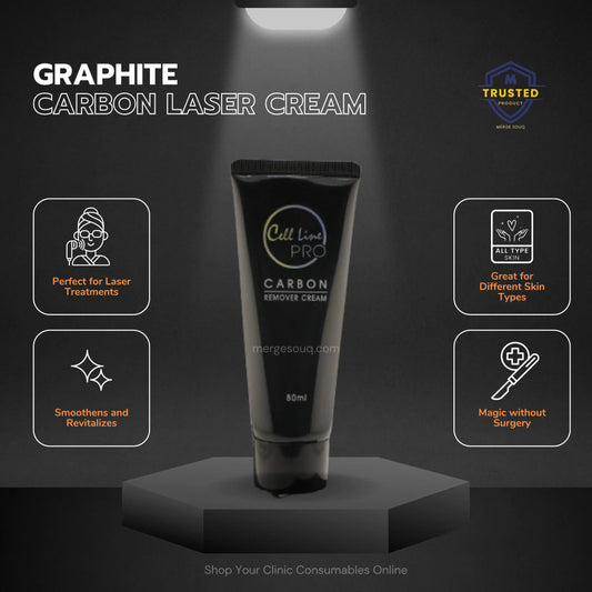 Cell line Pro - Premium Quality Graphite Carbon Laser Cream 80ml For Laser Treatment