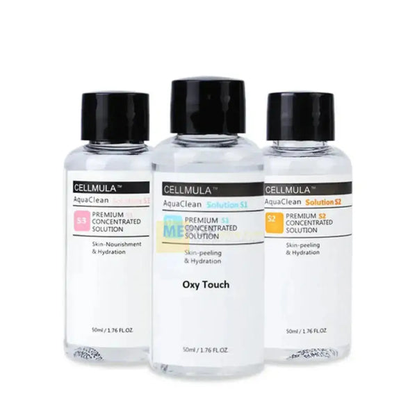 Cellmula - Hydra Facial Concentrated Solution | For Dermabrasion | Aqua Clean Serum (Pack of 3))