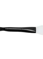 Dermora 2-in-1 Facial Mask Brush & Spoon – Soft Silicone Applicator (Black Handle)