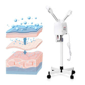 2 in 1 Professional Spa Ozone Hot & Cold Skincare Facial Steamer