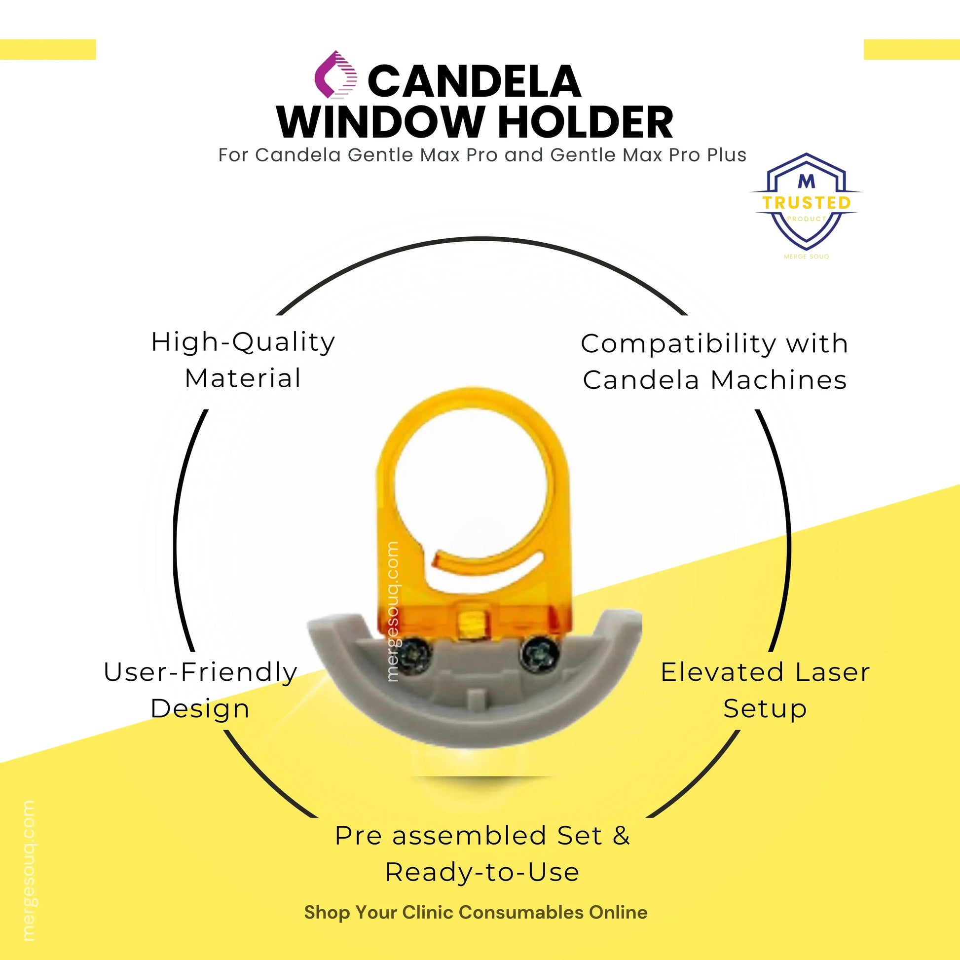 Candela Window Holder| Best Quality|Laser Device Holder