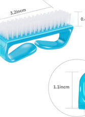 Dermora - Nail Brush with Handle – Fingernail & Toenail Cleaning Scrub Brush