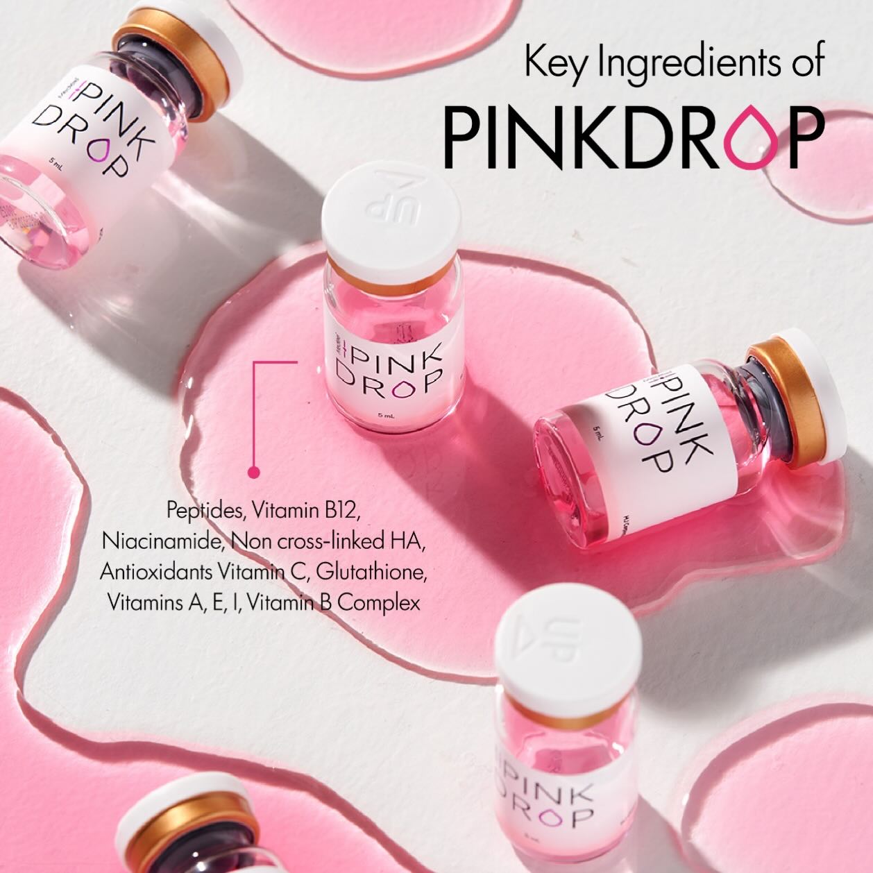 Pink Drop Skin Booster | Innovative Glow and Revitalizing Elixir