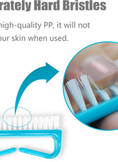 Dermora - Nail Brush with Handle – Fingernail & Toenail Cleaning Scrub Brush