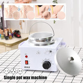 Wax Heater for Hair Removal 220V 200WR Home Waxing Warming Kit Wax Pot Warmer,Professional Home Electric Depilatory Roll on Wax Heater Pot