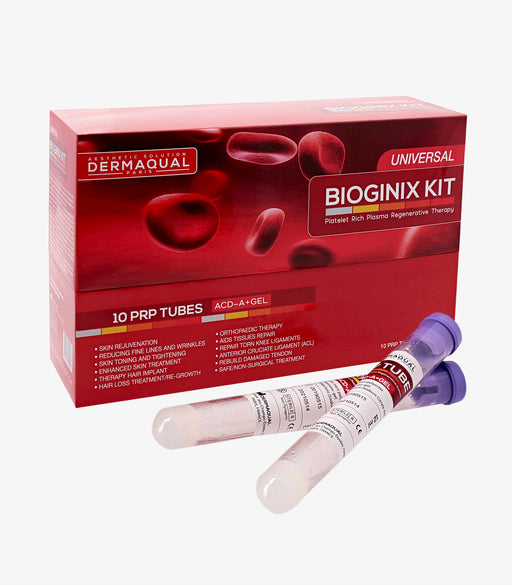 DERMAQUAL BIOGINIX PRP Kit box with two PRP tubes