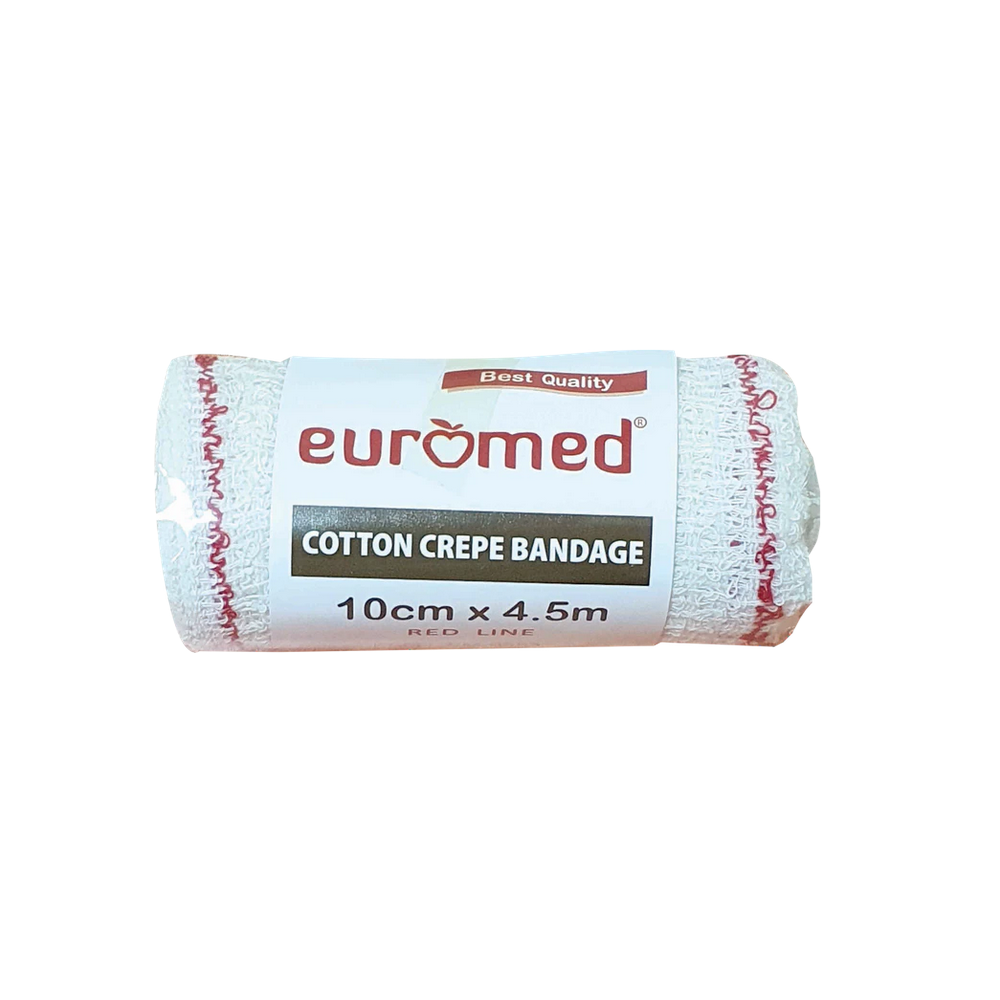 Euromed - Cotton Crepe Bandage 10cm x 4.5m