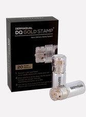 DERMAQUAL DQ Gold Stamp packaging and product display