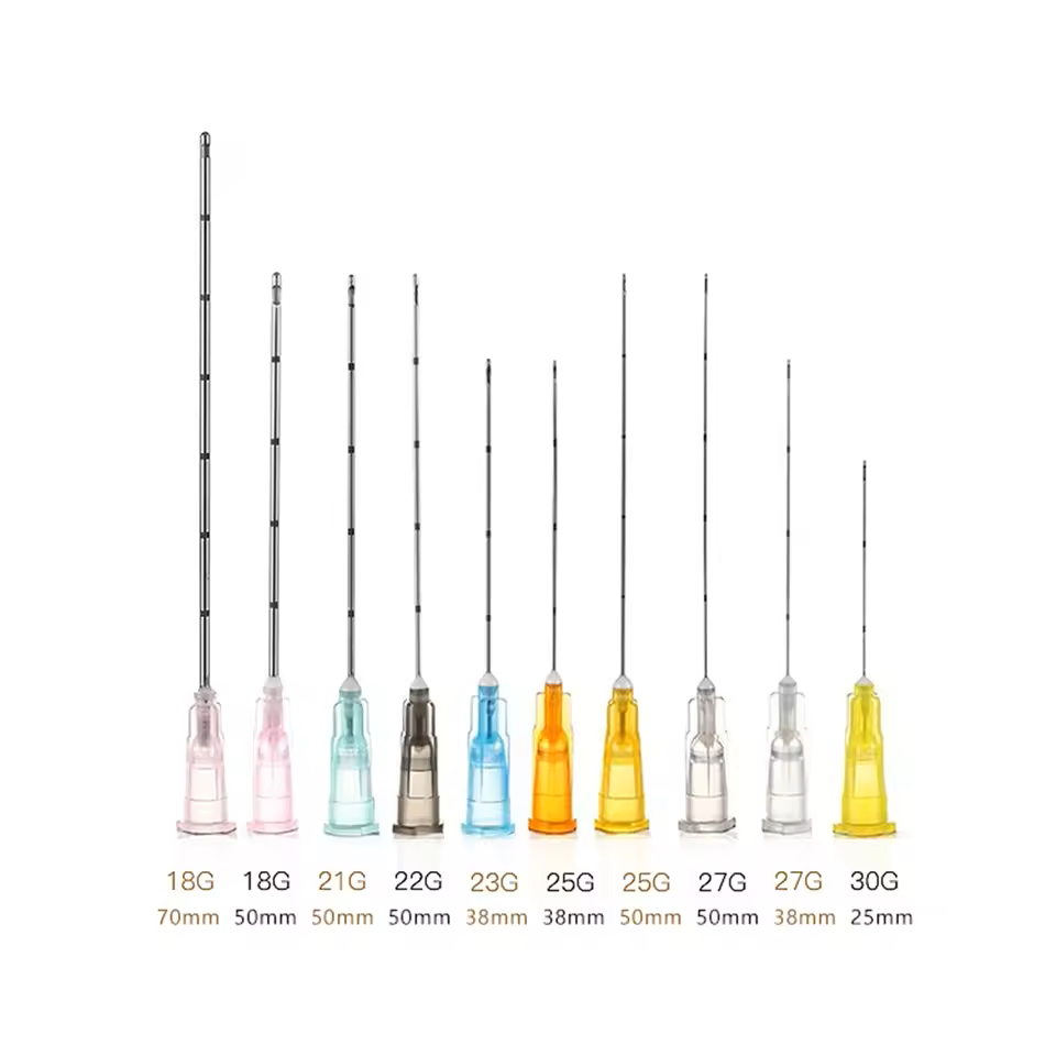 DermaTech Derma Cannula – Pack of 50 | Precision Microcannulas for Aesthetic Procedures