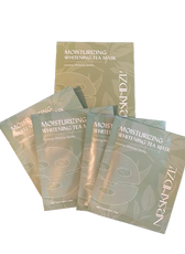 Dermora - Moisturizing Whitening Tea Mask – Hydrating & Brightening Herbal Face Sheet