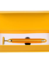 Energy Beauty Bar 24K Golden Pulse Facial Massager T Shape Gold Face Beauty Massager