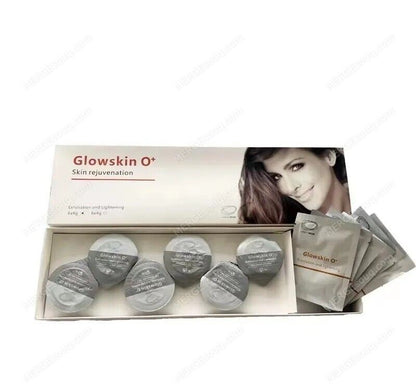 Bundle - Glowskin O+ Oxygen Facial Machine Capsugen White Kit 3 + Green Kit 3 + Pologen Geneo Facial Pods For Oxygeneo Facial