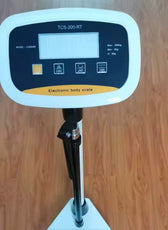 LED Display Electronic Weight Scale with Height Meter Stadiometer for Adult and Children