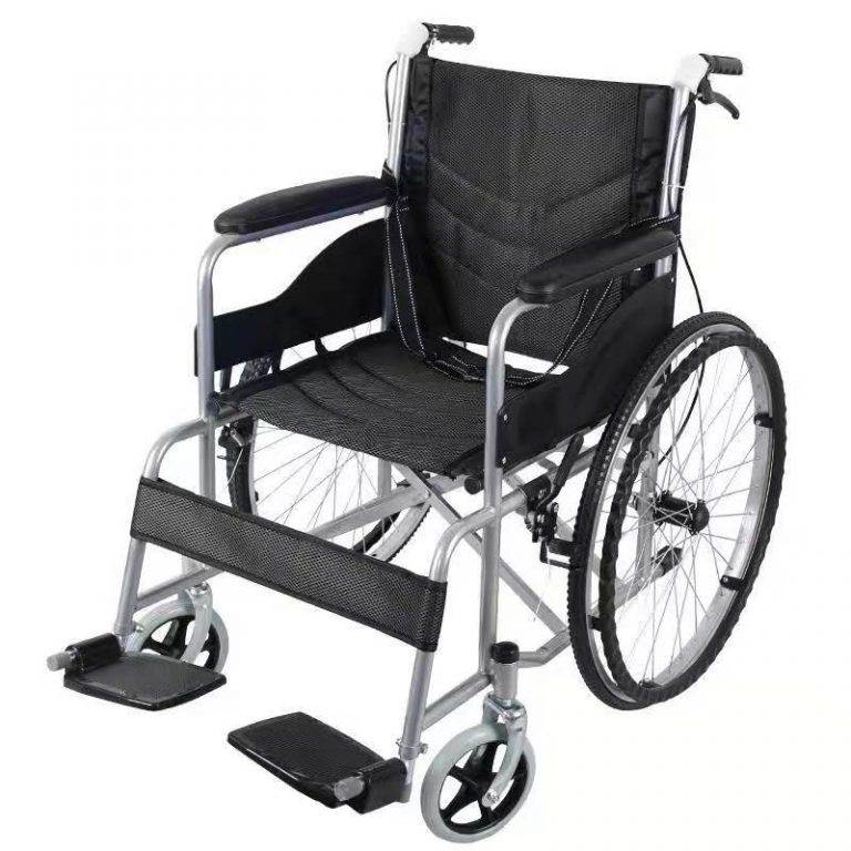 Manual wheelchair - Compact Foldable – Lightweight & Durable, 100kg Load Capacity