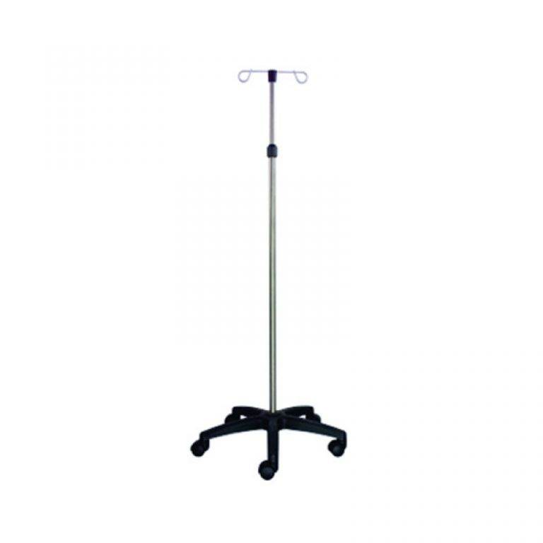 4 Hooks IV stand | Stainless Steel Infusion Stand