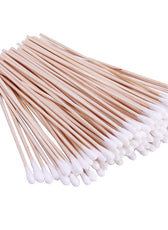 6 Inch Long Cotton Swabs with Wooden Handles Cotton Tipped Applicator for Cleaning