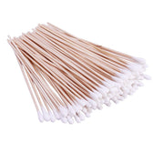 6 Inch Long Cotton Swabs with Wooden Handles Cotton Tipped Applicator for Cleaning