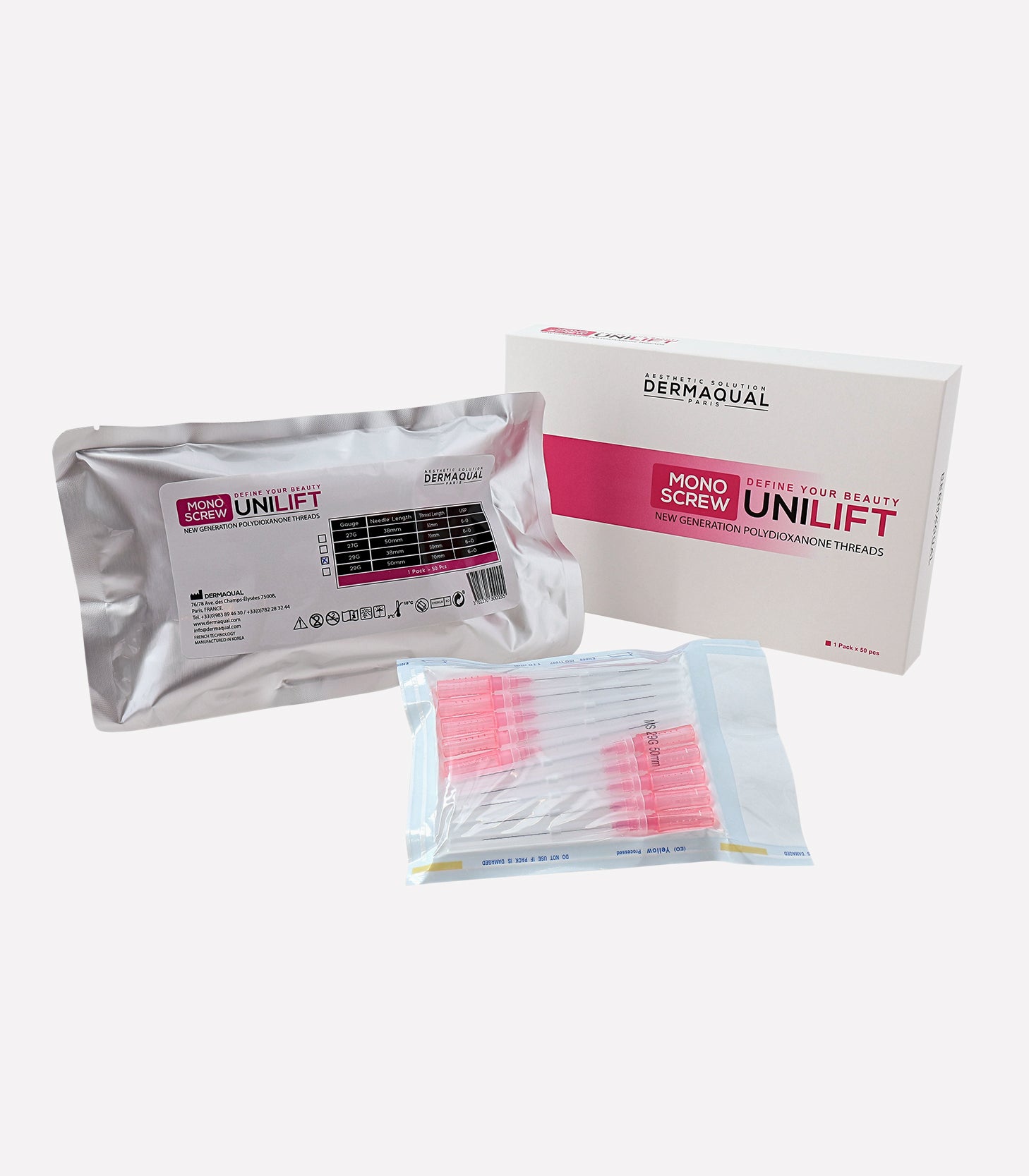 Dermaqual - Mono Screw Unlift