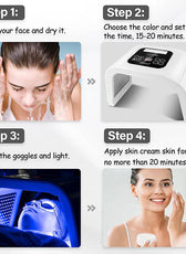 Omelon PDT Led Light Therapy Machine - Cosmedical Light Therapy