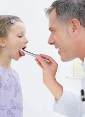 Doctor using Medical Pen Light