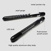 2Pcs of Reusable LED Penlight - Diagnostic Tool for Doctors, Nurses, and EMTs in Emergency Care