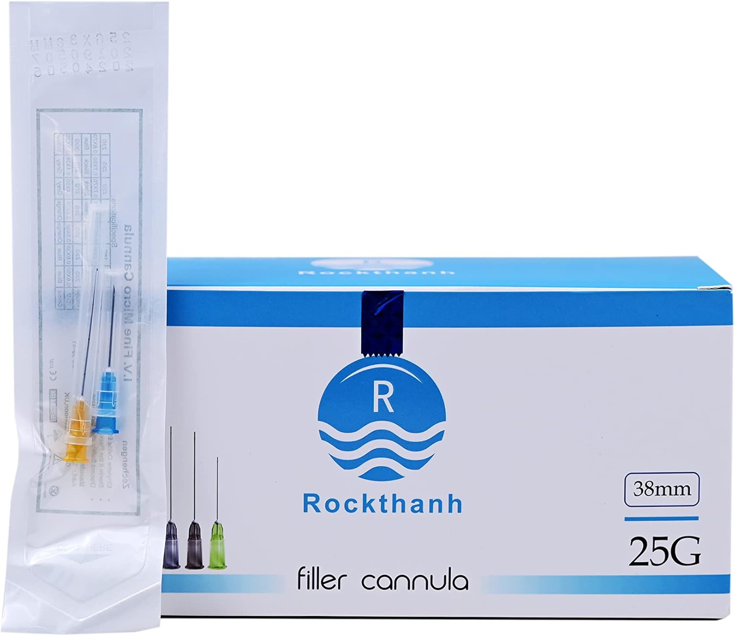 Rockthan Filler Cannula 25G 38Mm Pack Of 50 Pcs