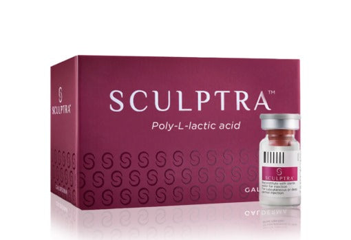 Sculptra: Poly L Lactic Acid For Cheeks & Jawline ( 2 x 5ml vials)