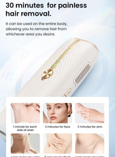 SMGT Sapphire IPL Hair Removal Device with Ice Cooling & 400,000 Flashes | 3-in-1 Hair Removal