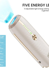 SMGT Sapphire IPL Hair Removal Device with Ice Cooling & 400,000 Flashes | 3-in-1 Hair Removal