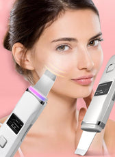 Skin Scrubber Skin Scraper Ultrasonic EMS Pore Cleaner Remover