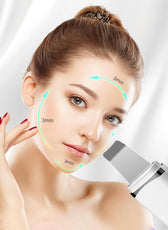 Skin Scrubber Skin Scraper Ultrasonic EMS Pore Cleaner Remover