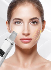 Skin Scrubber Skin Scraper Ultrasonic EMS Pore Cleaner Remover