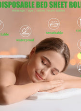 Non-Woven Disposable Spa Bed Sheet Pcs of 1 Roll - Waterproof Bed Cover