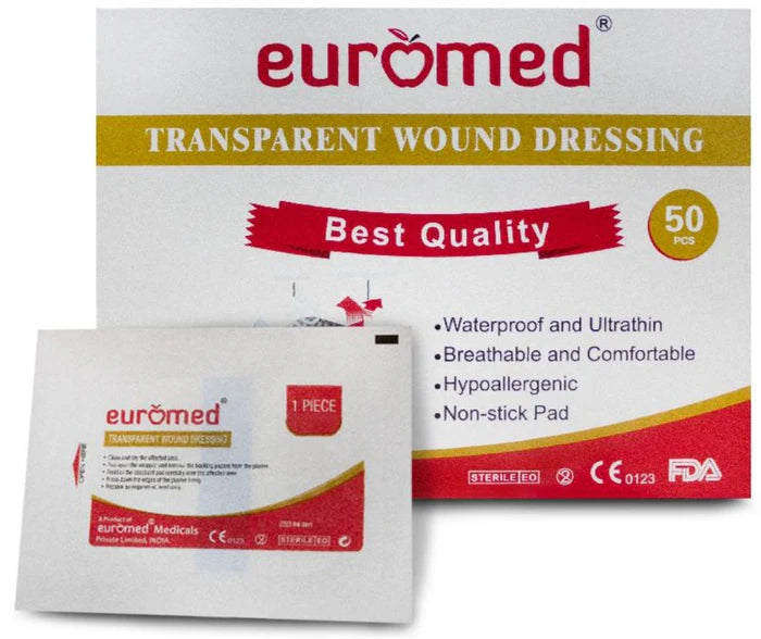 Euromed - Wound Dressing Water Proof Transparent (6x7)