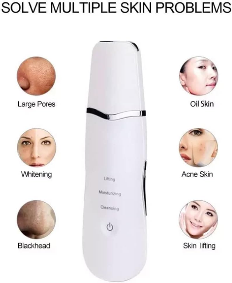 Ultrasonic Skin Facial Scrubber Face Spatula