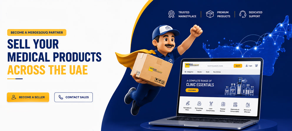 Sell your medical products across the UAE - become a MERGEsouq partner