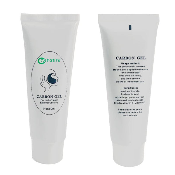 Carbon Peel Gel 80ml – Nano Activated Charcoal Cream for Laser Black Doll Facial & Deep Skin Rejuvenation