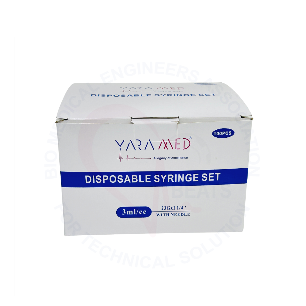 YaraMed 3ml Syringe (Pack of 100)