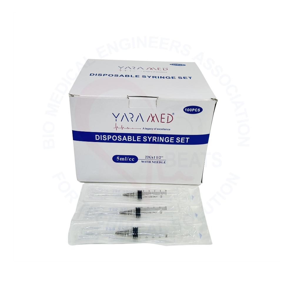 YaraMed 5ml Syringe (Pack of 100)