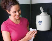 PURELL® White Dispenser Wall Mounted for PURELL Sanitizing Wipes Refill