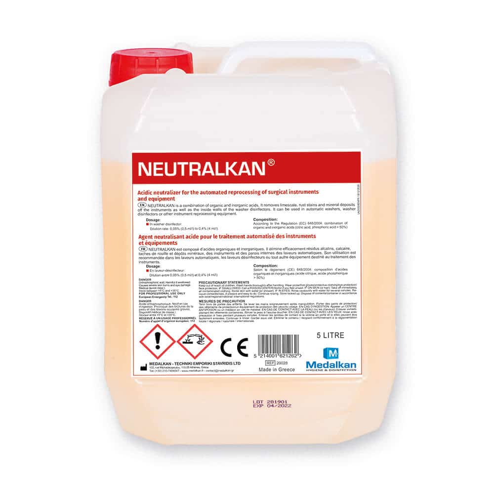 Medalkan - Neutralkan Instrument & Eq.Detergent 5L