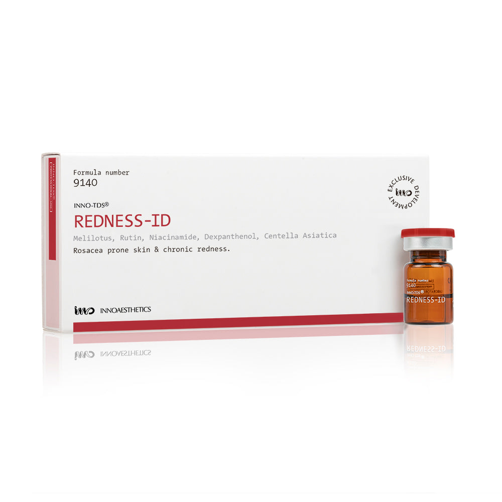 INNO-TDS® - REDNESS-ID | Rosacea and couperose-prone skin (4 x 2.5ml)