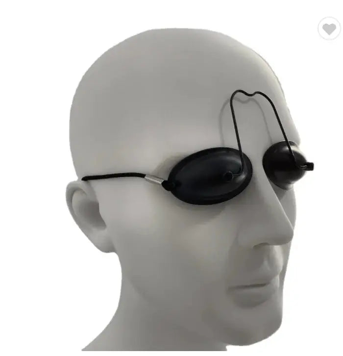 metal laser goggles Titanium Metal Eye Shield for Patients