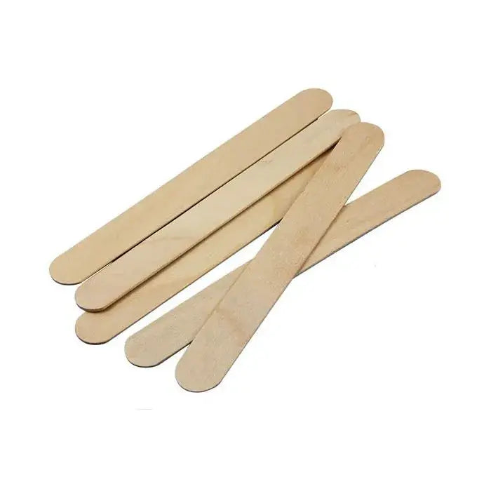 Wooden Tongue Depressor for Laser Device| 30Pcs| Multi Purpose Spatula| Cream Applicator